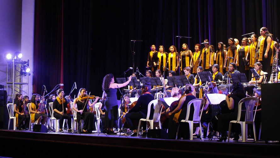 Concierto de la Orquesta Sinfónica Juvenil Femenina y Coro Alaíde Foppa