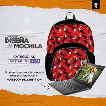 Diseña el estampado de tu próxima mochila TOTTO