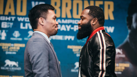 Horario y canales en Guatemala para ver en vivo la pelea Manny Pacquiao vs. Adrien Broner