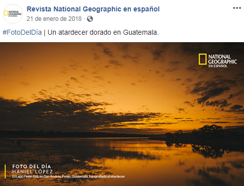 Imagen de fotógrafo guatemalteco fue publicada en National Geographic