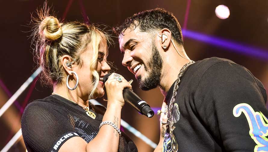 Concierto de Karol G y Anuel AA en Guatemala