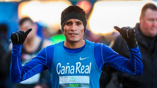 Mario Pacay con nuevo récord nacional en el Medio Maratón de Houston 2019