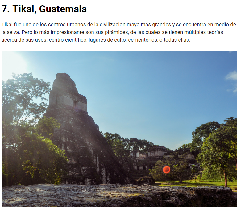 Monumentos más misteriosos del mundo
