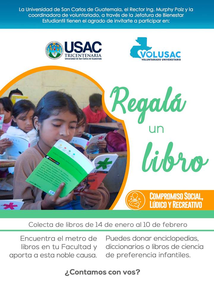 Qué donar para los rincones de lectura