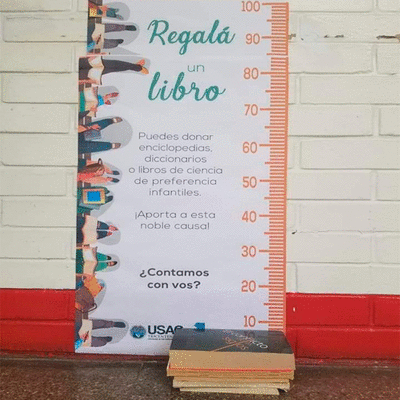 Recaudan libros en la USAC para crear rincones de lectura en escuelas de Guatemala