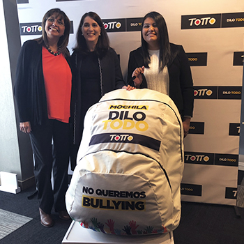 Totto lanzó campaña contra el bullying en Guatemala