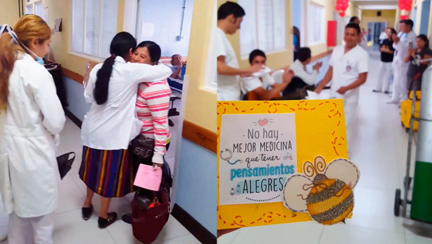 Estudiantes de medicina celebraron el Día del Cariño con pacientes del Hospital Roosevelt 2019