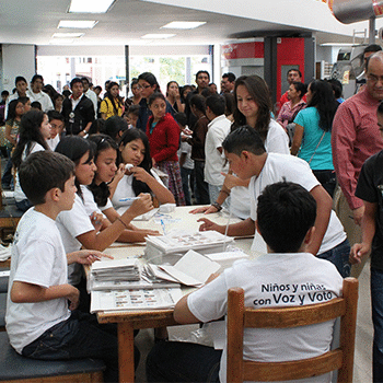 Participa en las Elecciones Infantiles en Guatemala 2019