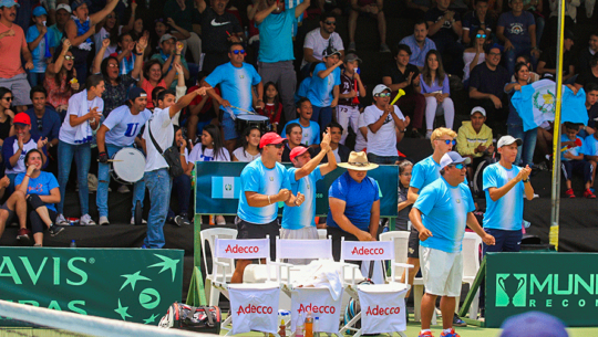 Rivales de Guatemala para la Copa Davis y Fed Cup 2019