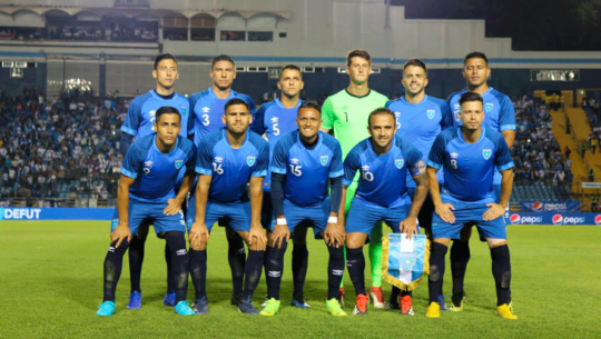 Alineación de Guatemala para el partido amistoso vs. Nicaragua, marzo 2019