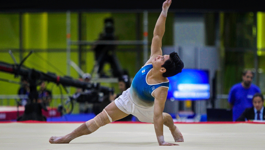 Jorge Vega tendrá su primer reto en la FIG World Cup 2019 en Bakú
