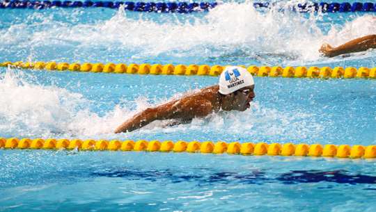 Luis Martínez se llevó 2 bronces del TYR Pro Swim Series – Des Moines 2019
