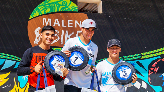 Sebastián López sobresalió en la fecha UCI y Centroamericano de BMX 2019