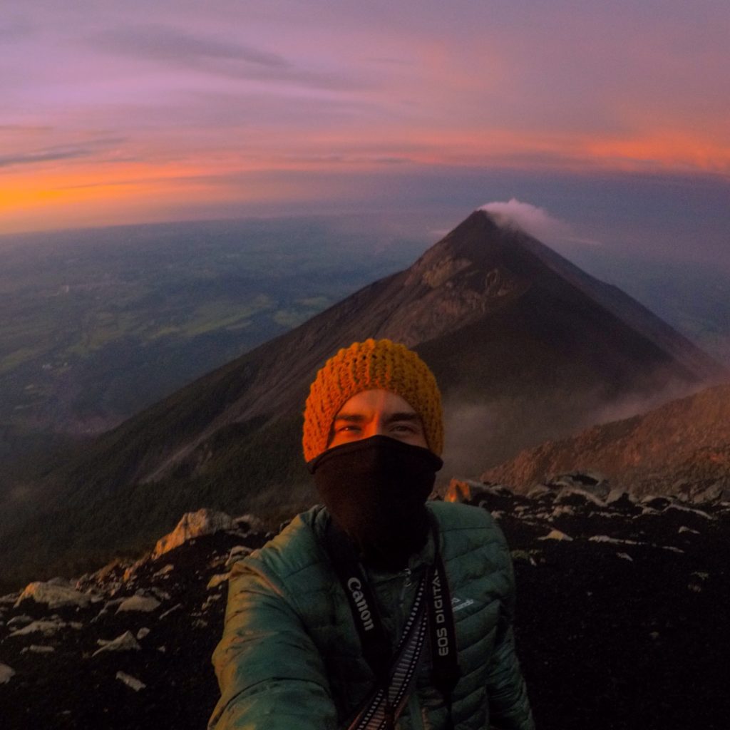 Sube el Volcán de Acatenango