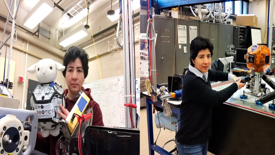 Wendy Miranda participó en un programa del Instituto de Tecnología de Massachusetts y la NASA