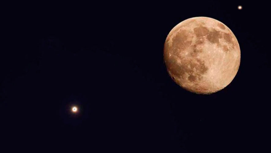 Calendario astronómico de abril en Guatemala