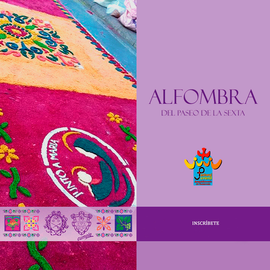 Convocatoria de voluntarios para elaborar la alfombra del Paseo de la Sexta en abril 2019
