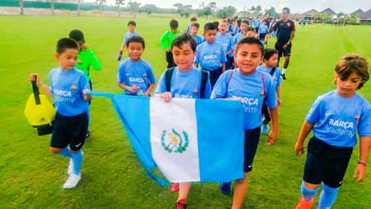Guatemala lista para competir en el Barça Academy World Cup 2019