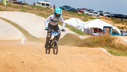 Guatemaltecas sobresalieron en la Tercera Copa Federación de BMX 2019