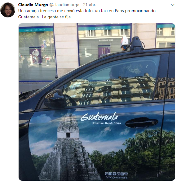 Lugares turísticos de Guatemala se promocionan en las calles de París, Francia