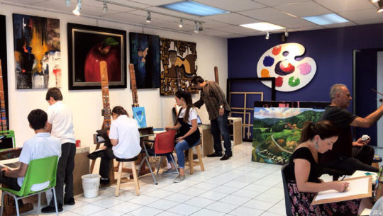 Arriola Art Academy, academia de pintura y dibujo en Ciudad de Guatemala