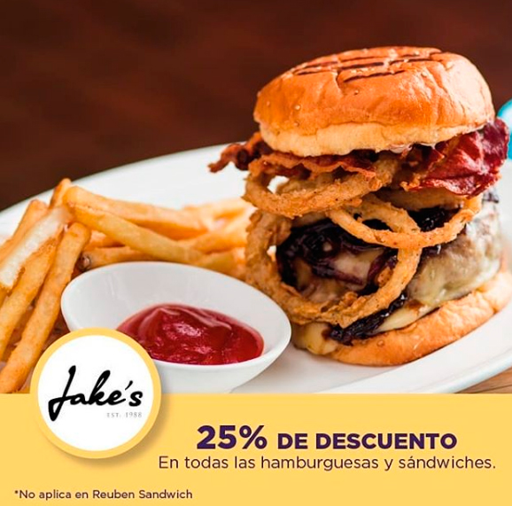 Hamburguesas en promoción en Guatemala