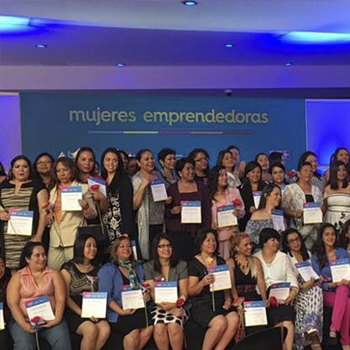 Inscripción para el programa Mujeres Emprendedoras en Portales