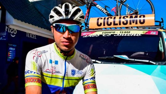 Leonardo González, primer guatemalteco en correr la Vuelta de la Juventud a Colombia 2019