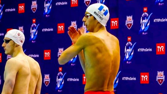 Luis Martínez con oro y 2 récords nacionales en el TYR Pro Swims Series Bloomington 2019