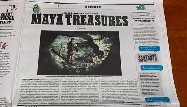 Misterios de los Mayas en The New York Times