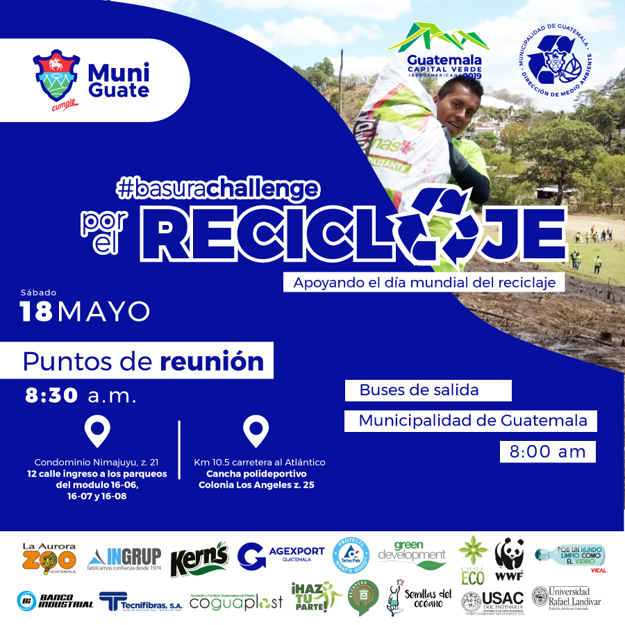 Participa en el #BasuraChallenge