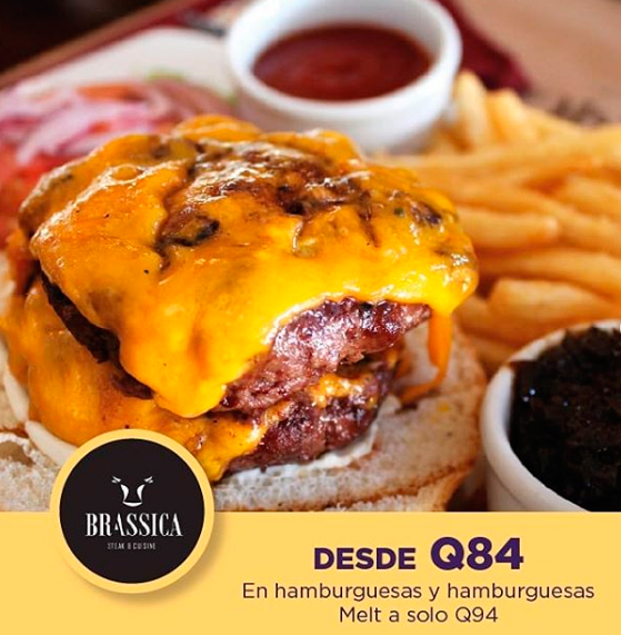 Promoción de hamburguesa
