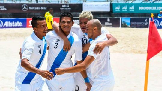 Resultados de Guatemala en el Campeonato Concacaf de Playa 2019