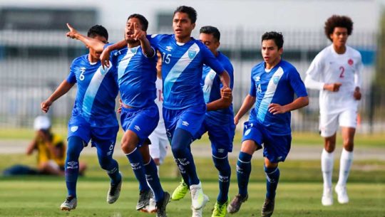Resultados de Guatemala en el Premundial Sub-17 de la Concacaf 2019