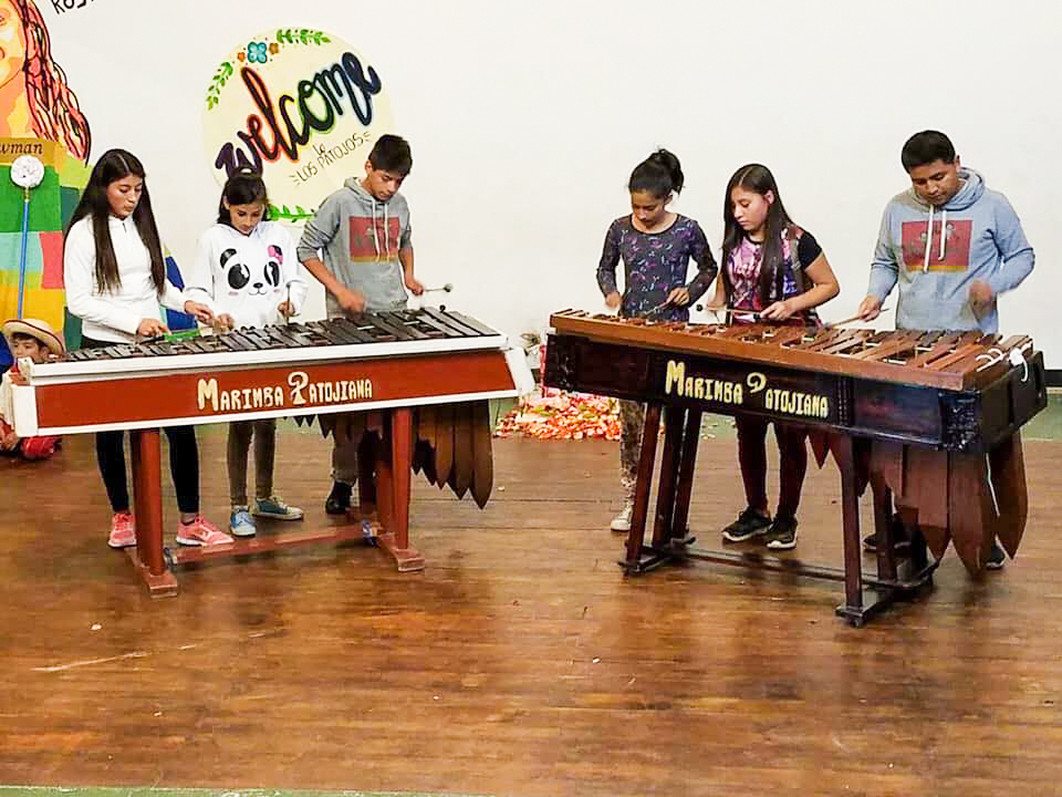 Conoce el talento de los jóvenes marimba