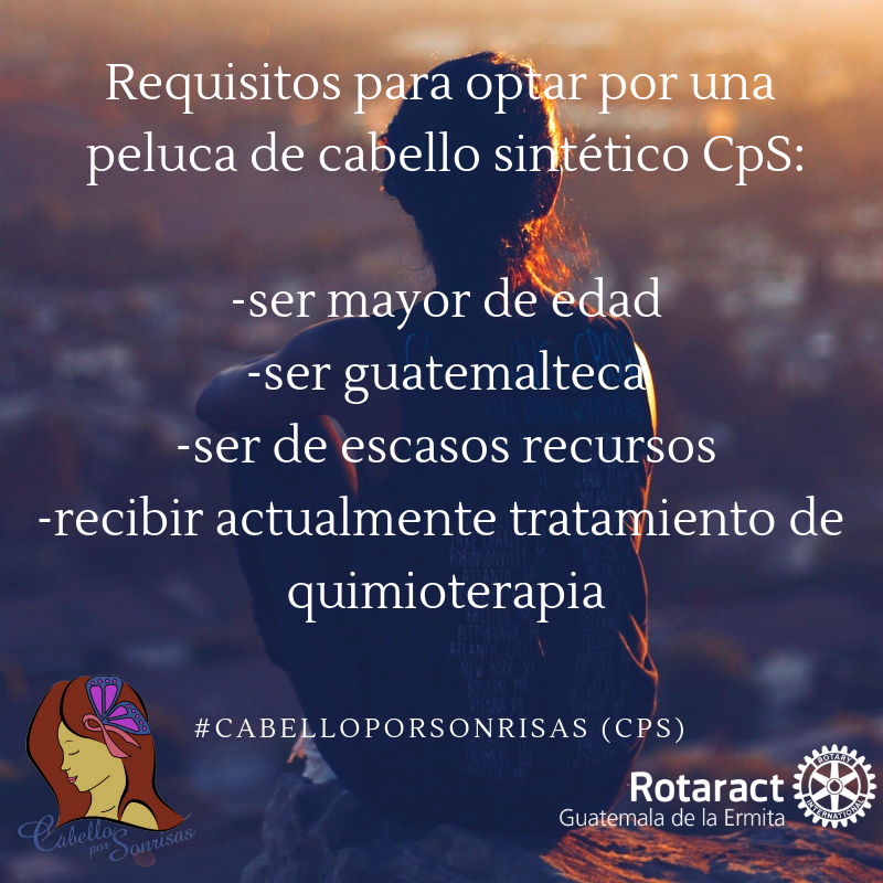 Donarán pelucas a mujeres con cáncer en Antigua Guatemala en junio de 2