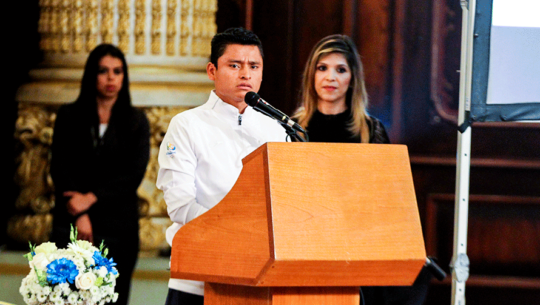 El emotivo discurso de Erick Barrondo que erizó la piel de los guatemaltecos