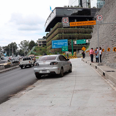 Inauguran paso a desnivel en el kilómetro 9.5 de Carretera a El Salvador