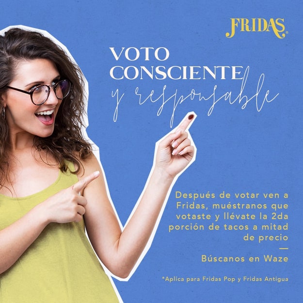 Promociones elecciones generales 