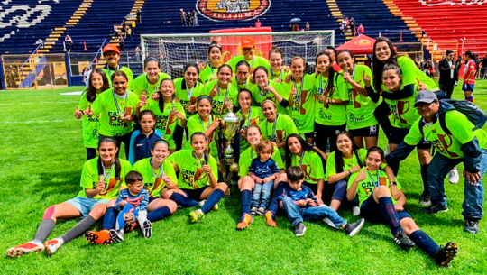 Unifut-Rosal se proclamó tetracampeón en el Torneo Clausura Femenino 2019