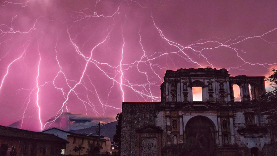 Fotos y videos de la tormenta eléctrica en Guatemala en julio de 2019
