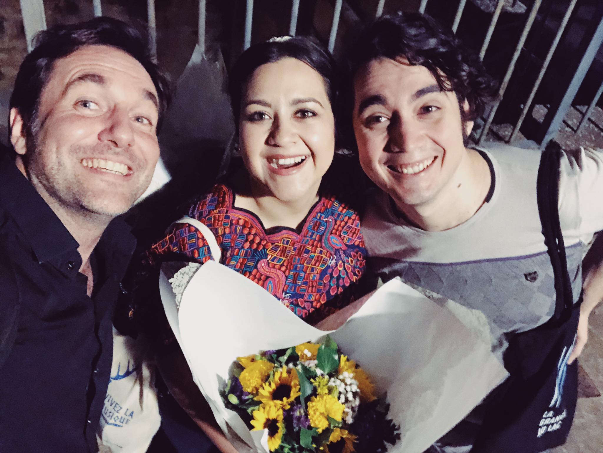 Guatemalteca en final de concurso de ópera