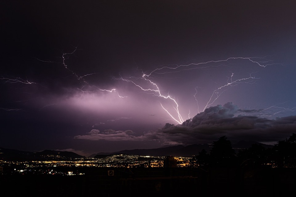 Tormenta eléctrica en Guatemala
