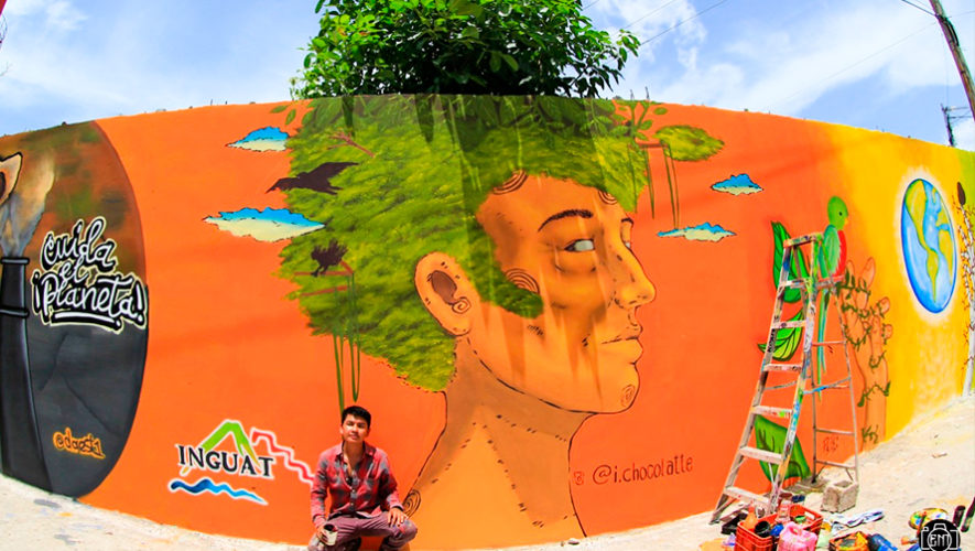 Artistas elaboraron murales en Zacapa para incentivar el cuidado del medio ambiente