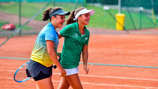Deborah Domínguez, campeona de dobles del Young Championship Cup 2019 en Bélgica
