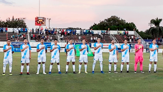Jugadores convocados de Guatemala para el partido vs. Anguila, Liga de Naciones C 2019