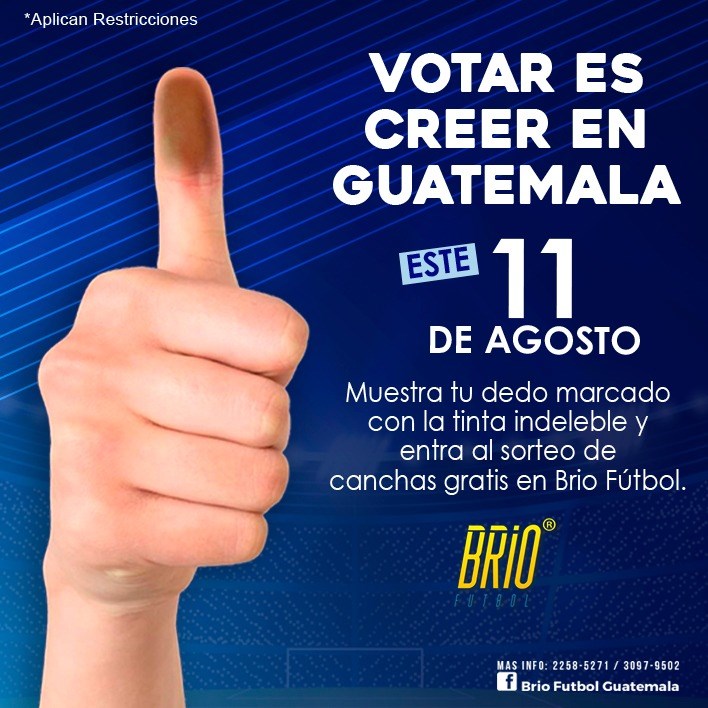 Promoción elecciones en Guatemala 2019