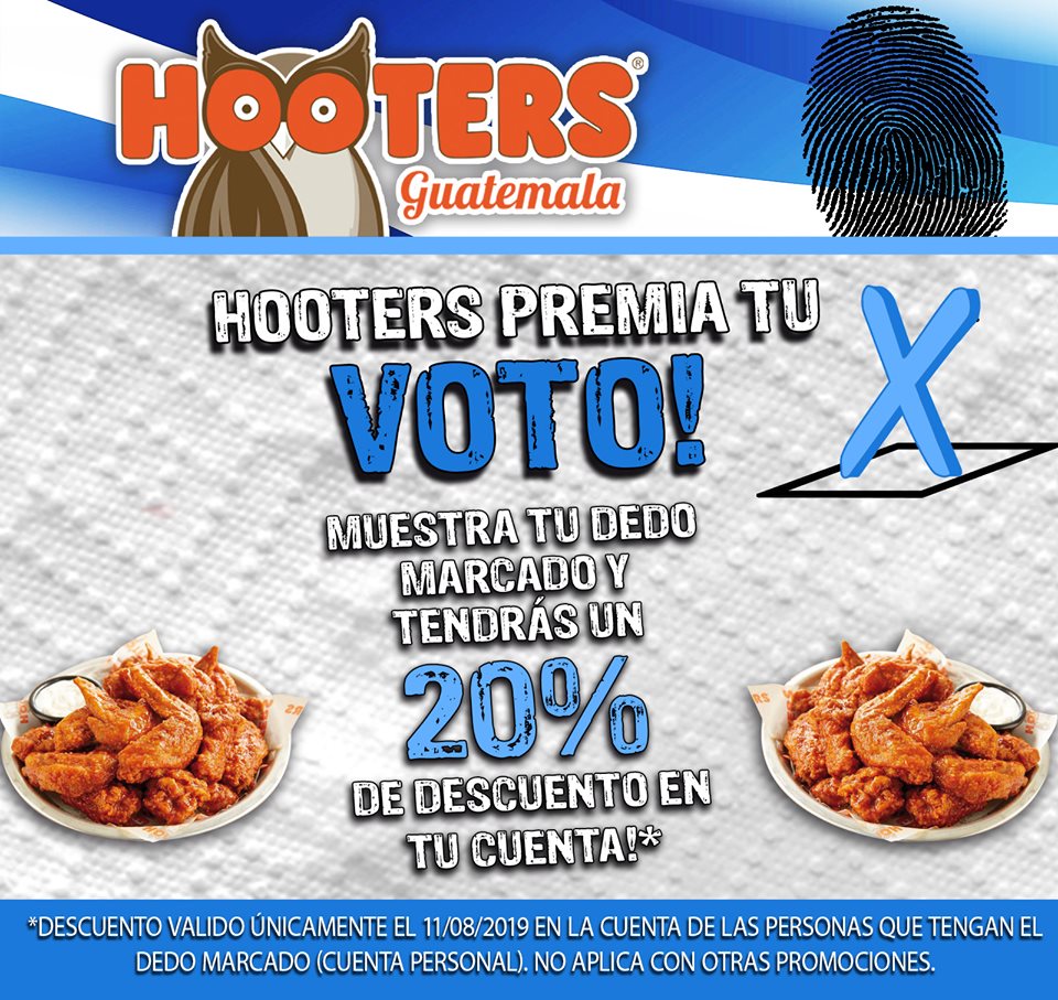Promociones para guatemaltecos por elecciones