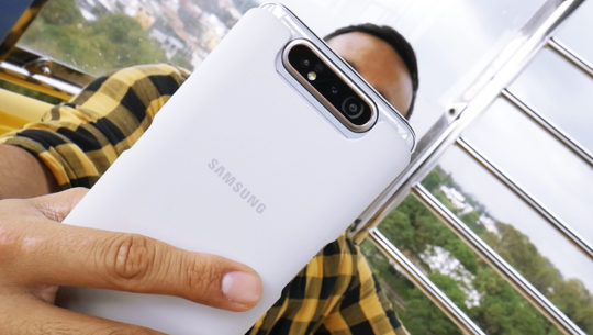 Conoce la cámara giratoria del Samsung Galaxy A80 en Guatemala