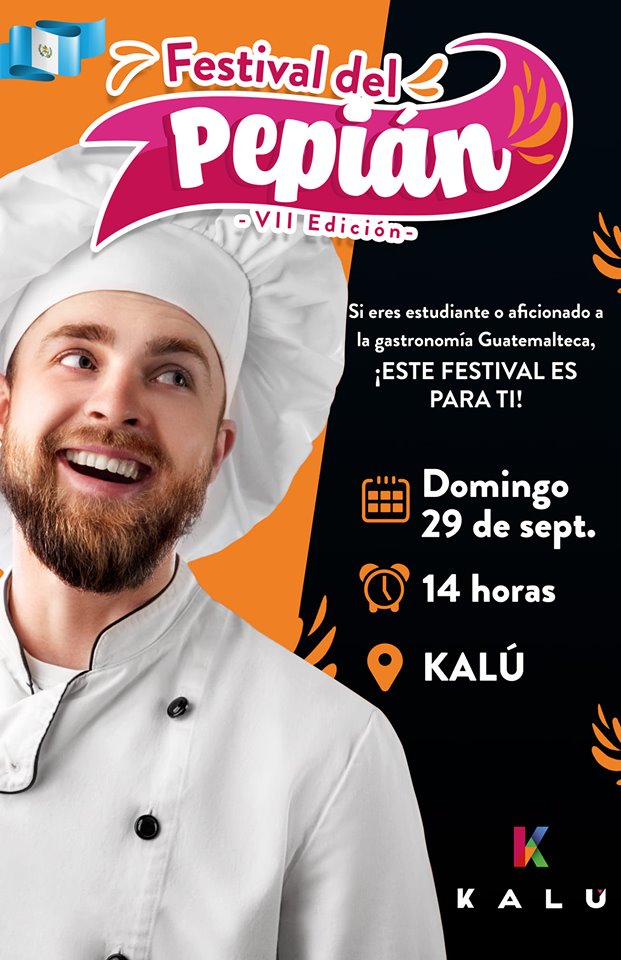 Convocatoria para participar en el Festival del Pepián 2019 en la Ciudad de Guatemala